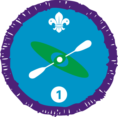 Paddle Sports Staged Activity Badge